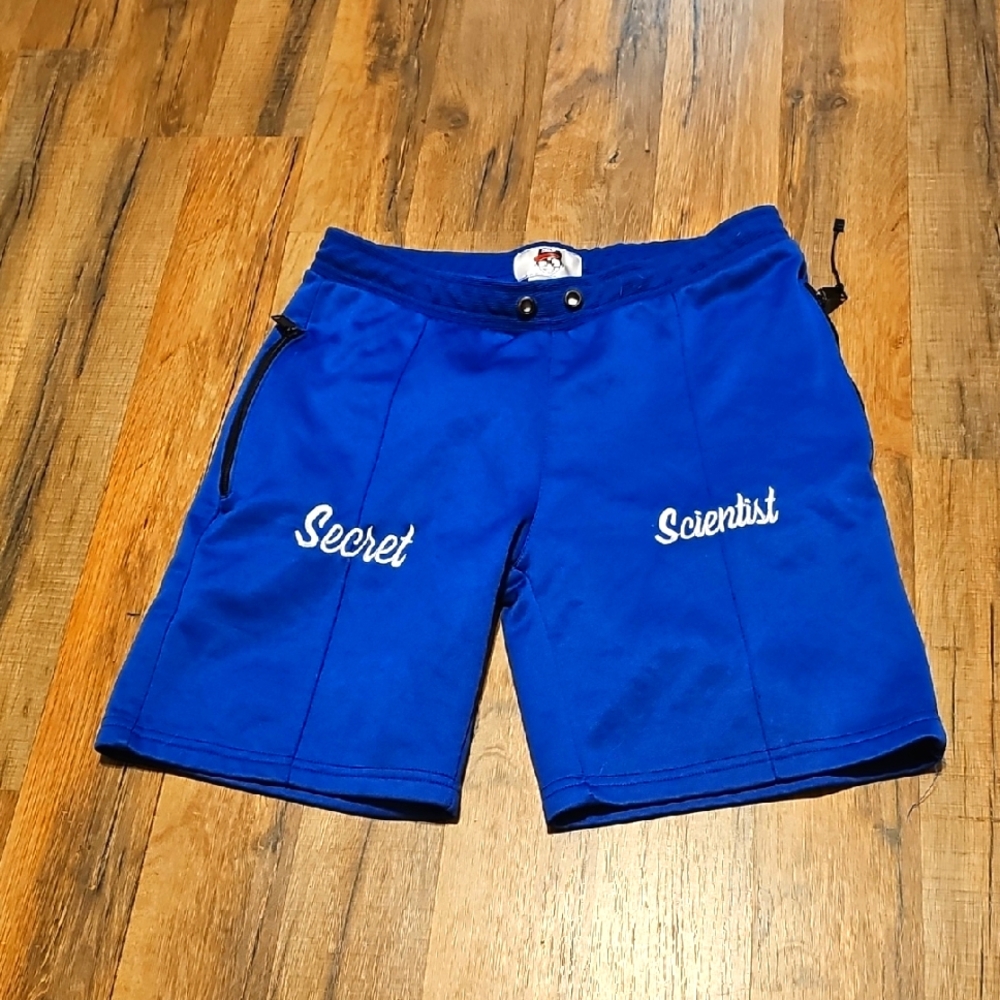 Secert Scientist Blue and White Shorts Size Small